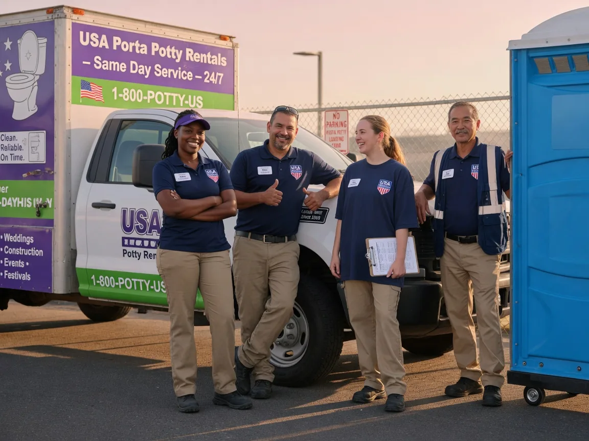 Porta Potty Rental company in Merritt, MI